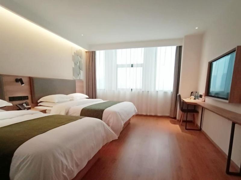 Greentree Inn Jiujiang Railway Station Business Hotel Buitenkant foto