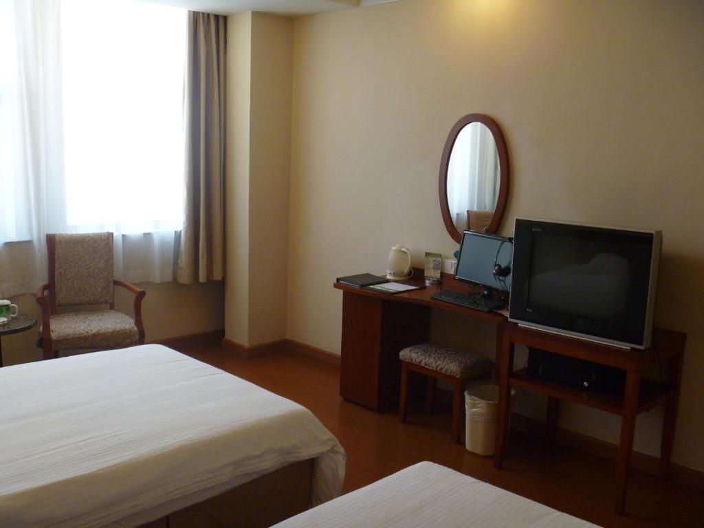 Greentree Inn Jiujiang Railway Station Business Hotel Kamer foto