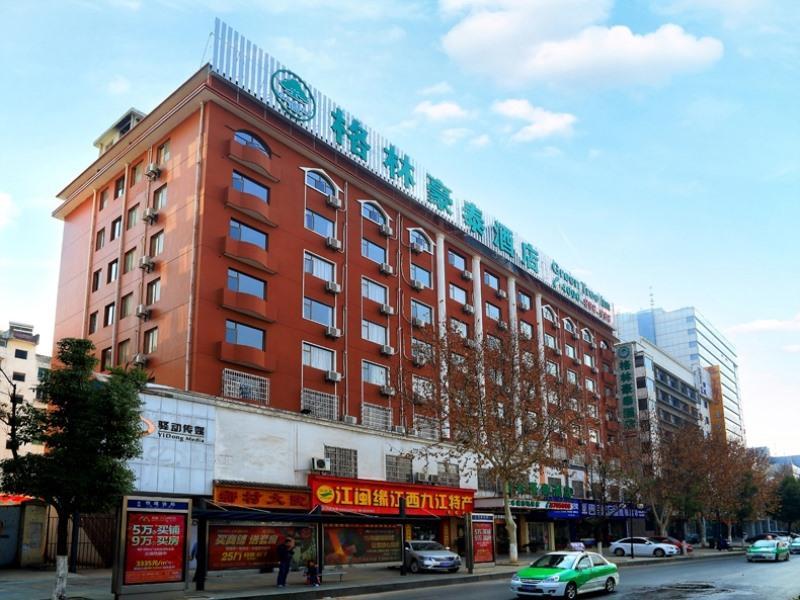 Greentree Inn Jiujiang Railway Station Business Hotel Buitenkant foto