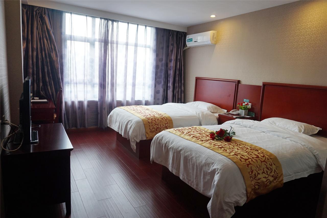 Greentree Inn Jiujiang Railway Station Business Hotel Buitenkant foto