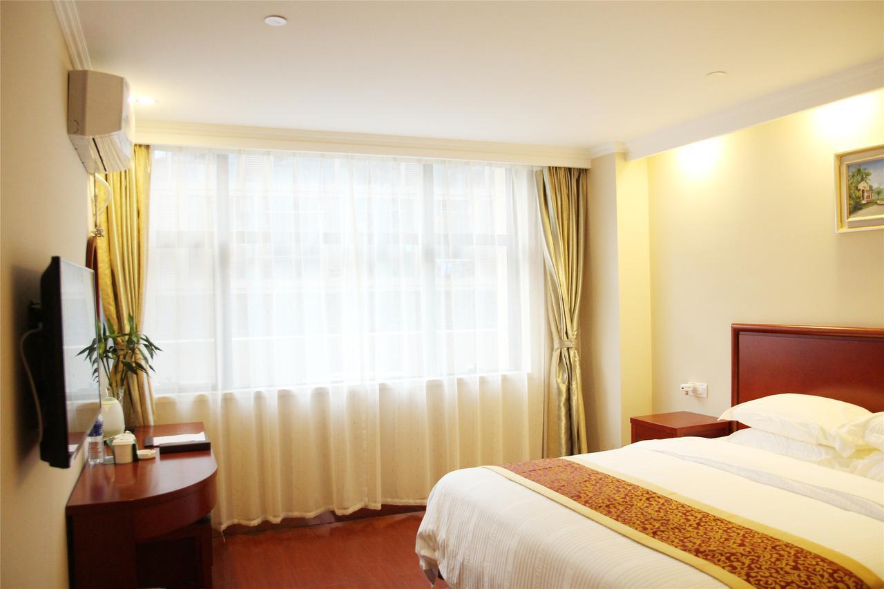Greentree Inn Jiujiang Railway Station Business Hotel Buitenkant foto