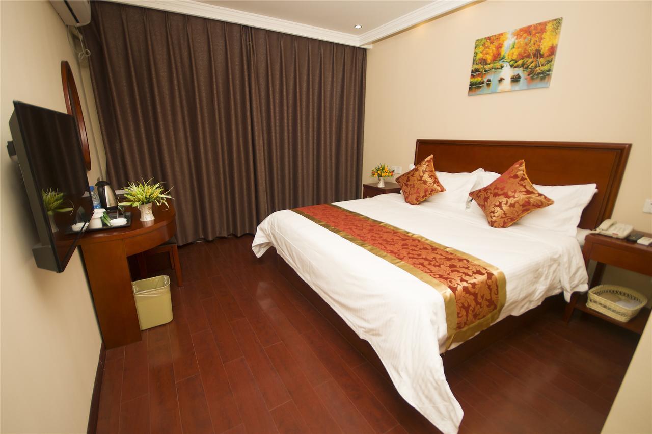 Greentree Inn Jiujiang Railway Station Business Hotel Buitenkant foto