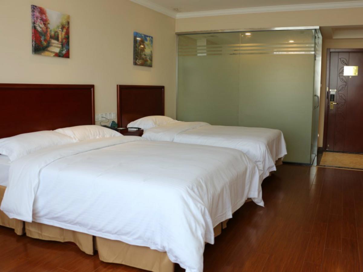 Greentree Inn Jiujiang Railway Station Business Hotel Buitenkant foto